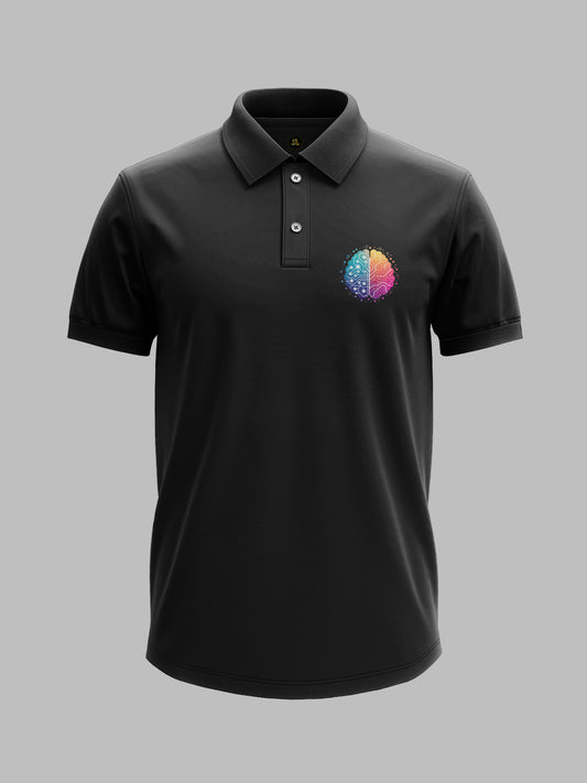 The Customisable DSAI Neural Polo Tee – 200GSM