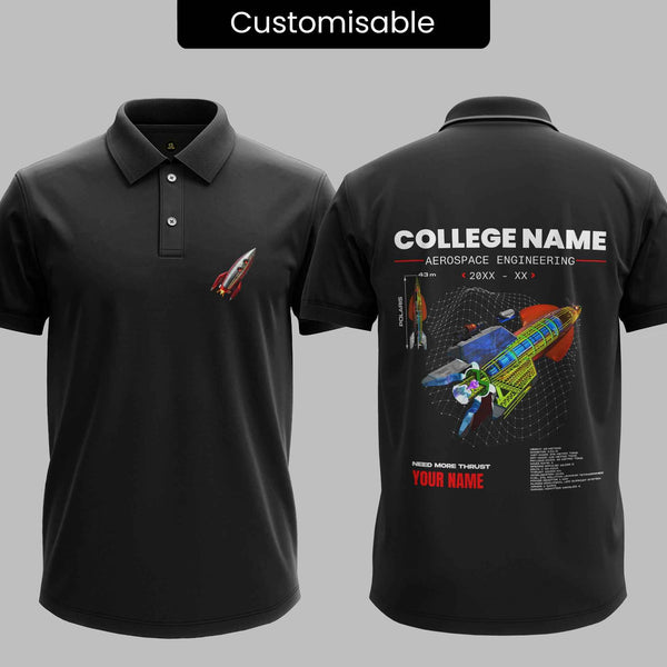 The Customisable Aero Propulsion Polo Tee – 200GSM