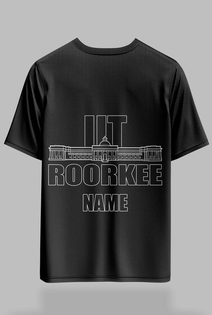 IIT Roorkee Signature Drop (Print Your Name)– 240GSM Oversized Tee