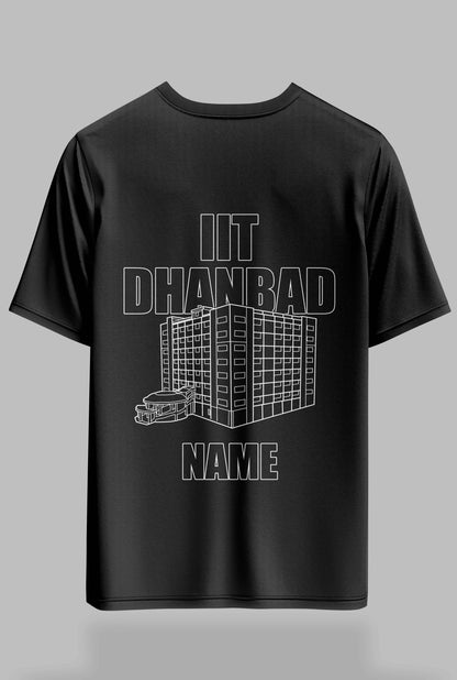 IIT Dhanbad Signature Drop (Print Your Name)– 240GSM Oversized Tee