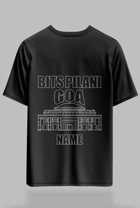 BITS GOA oversize tee – KS Verse – front view