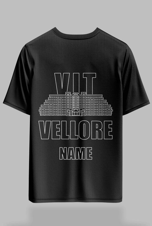 VIT Vellore oversized tee – KS Verse – detail view