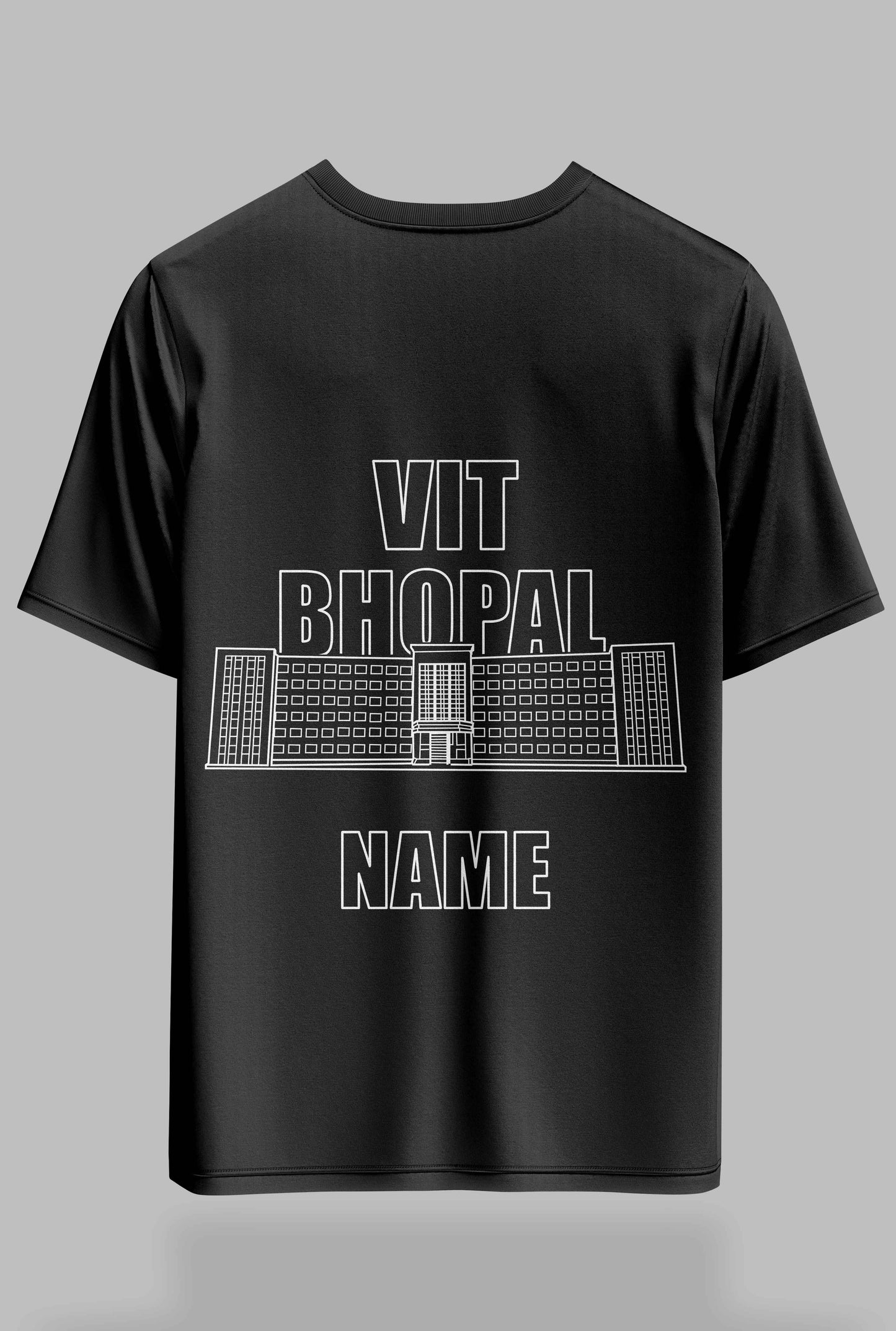 VIT Bhopal Signature Drop (Print Your Name)– 240GSM Oversized Tee