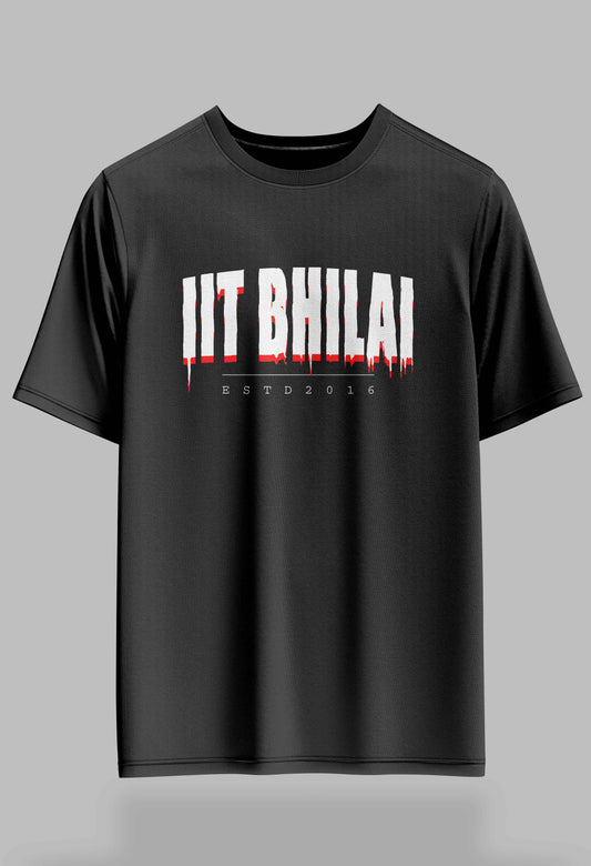 IIT Bhilai AOT Bloodline Drop – 240GSM  Oversized Tee
