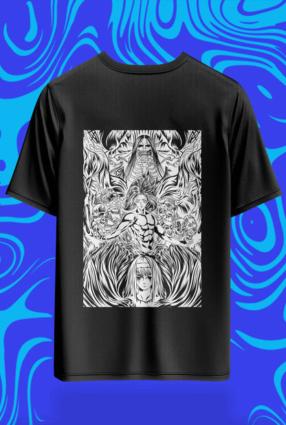 Primal Chaos Oversized Tee - 240GSM Archive