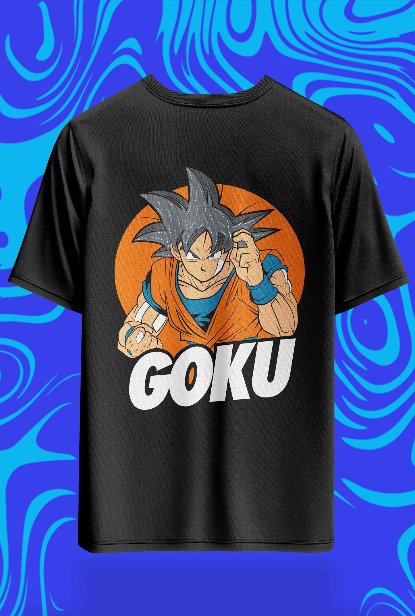 Warrior's Heart Goku Oversized Tee – 240GSM Archive