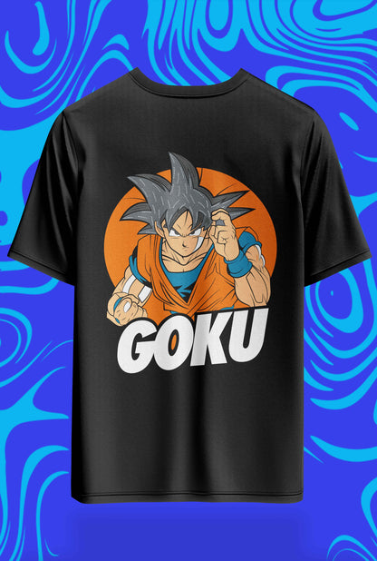 Warrior's Heart Goku Oversized Tee – 240GSM Archive