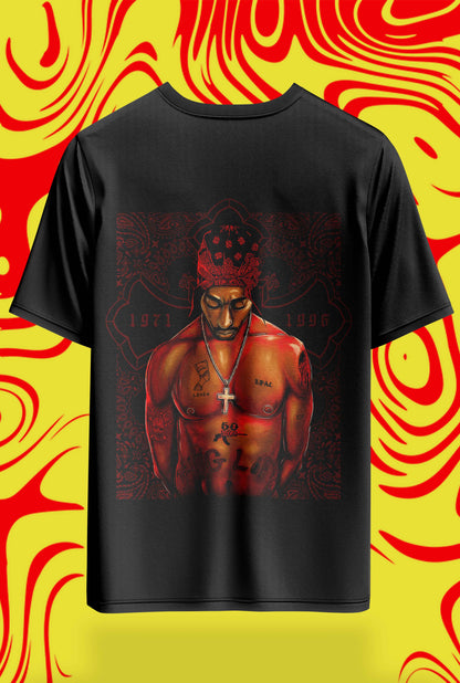 👑 Thug Life Legacy Oversized Tee – 2Pac Tribute Edition