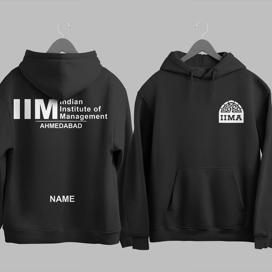 The IIM Ahmedabad Minimalist Hoodie - 320GSM