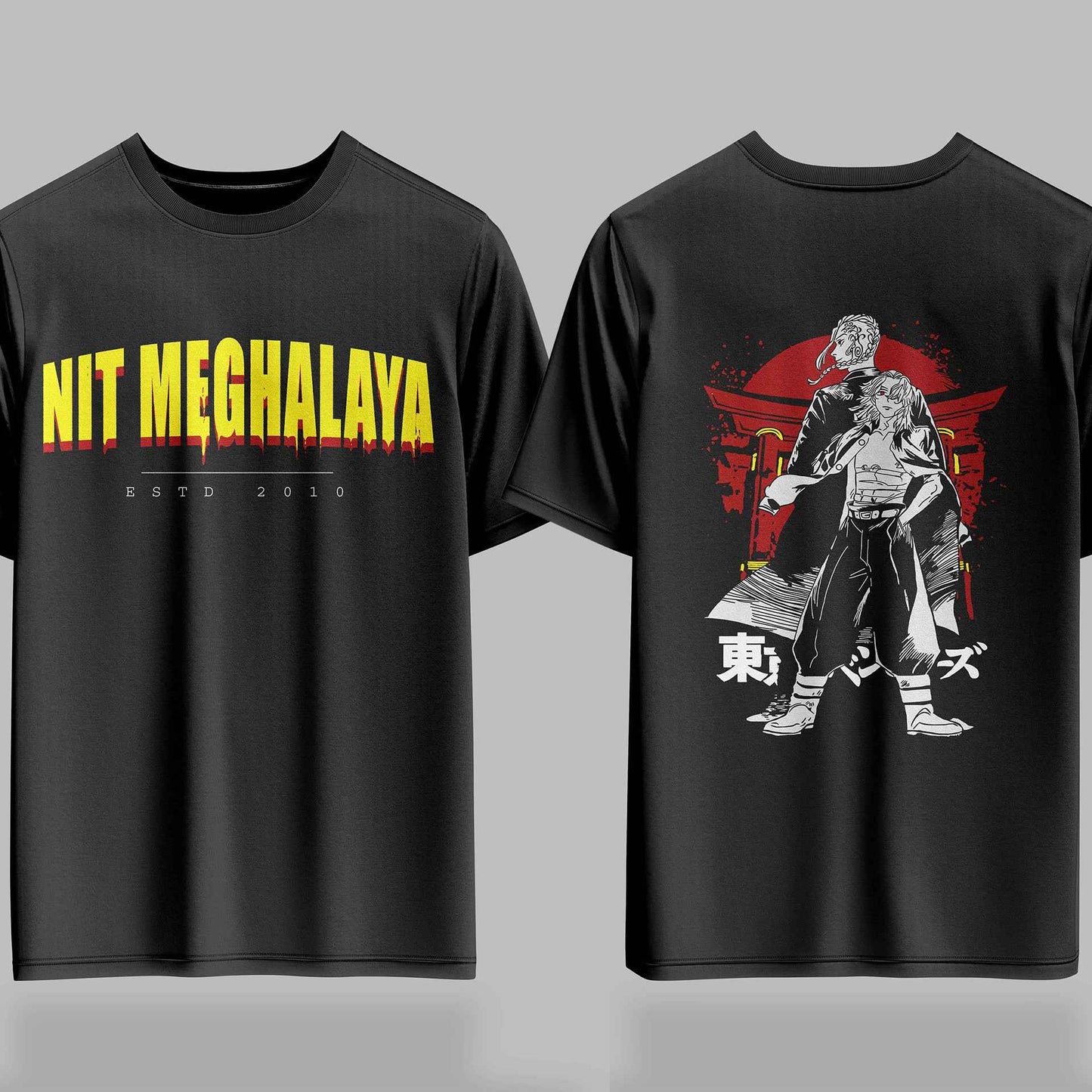 NIT Meghalaya Bōsōzoku Drop – 240GSM Oversized Tee