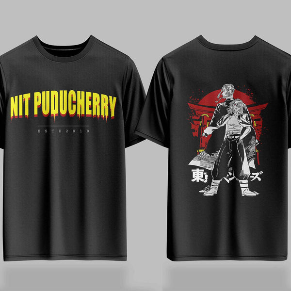 NIT Puducherry Bōsōzoku Drop – 240GSM Oversized Tee
