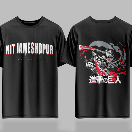NIT Jamshedpur AOT Bloodline Drop – 240GSM  Oversized Tee