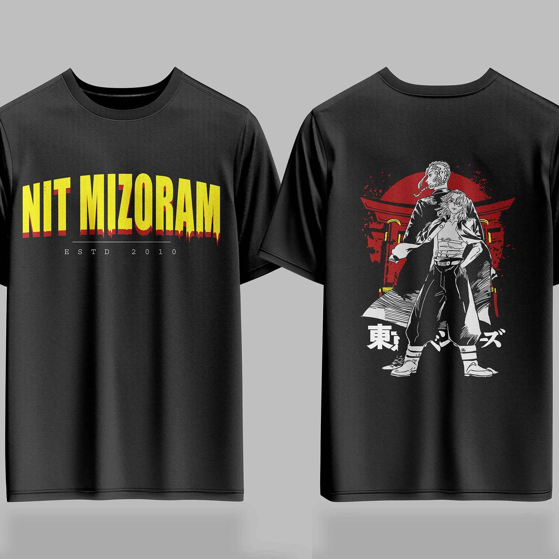 NIT Mizoram Bōsōzoku Drop – 240GSM Oversized Tee | KS Verse