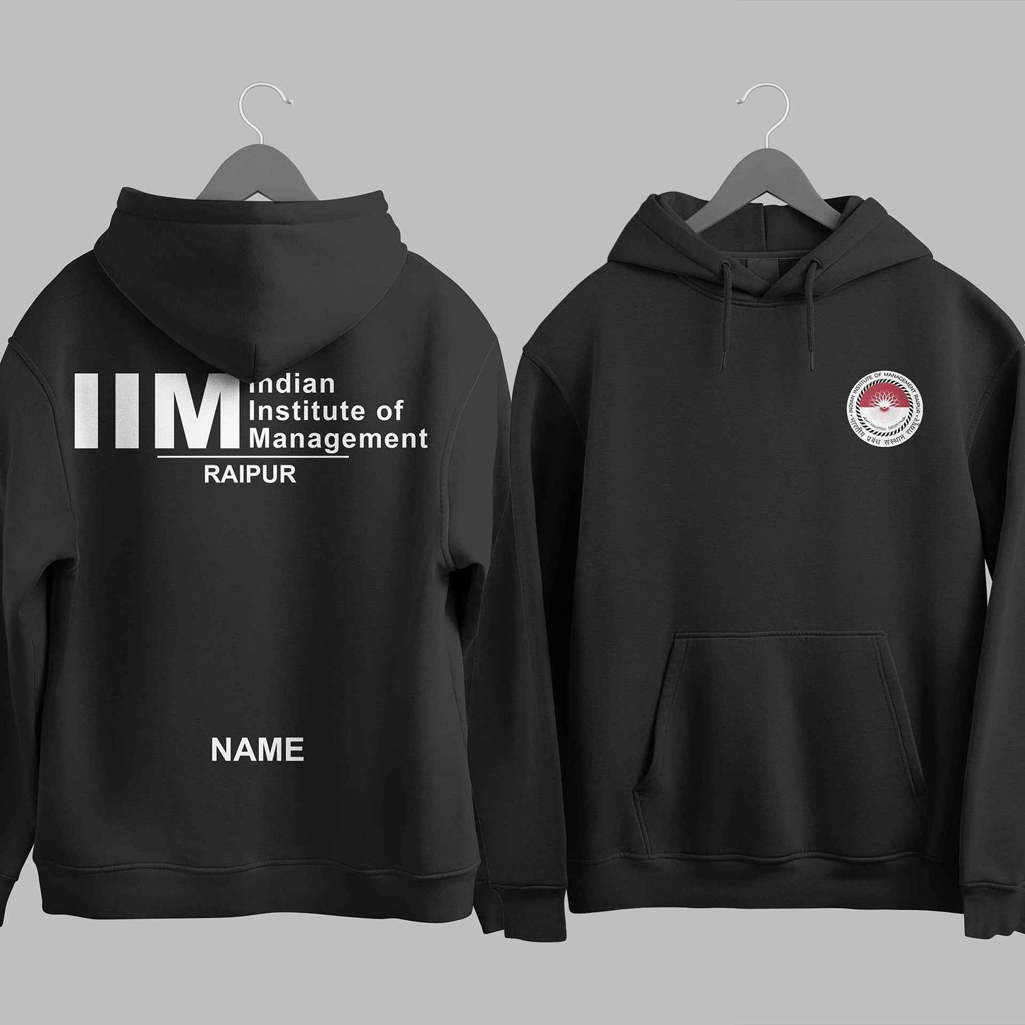 The IIM Raipur Minimalist Hoodie - 320GSM
