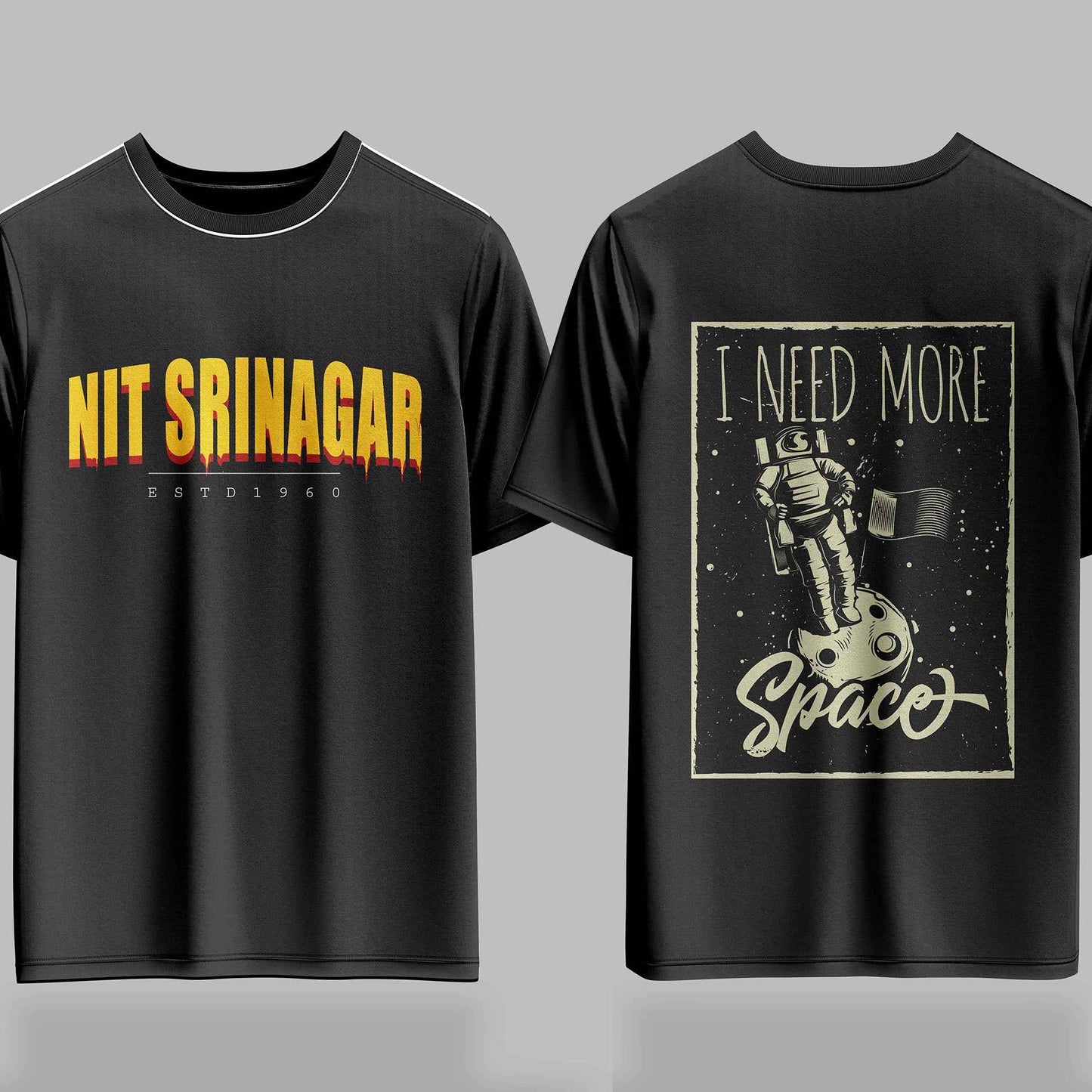 NIT Srinagar Gravity Drop -  240GSM Oversized Tee