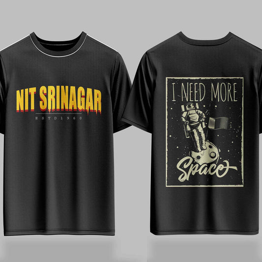 NIT Srinagar Gravity Drop -  240GSM Oversized Tee