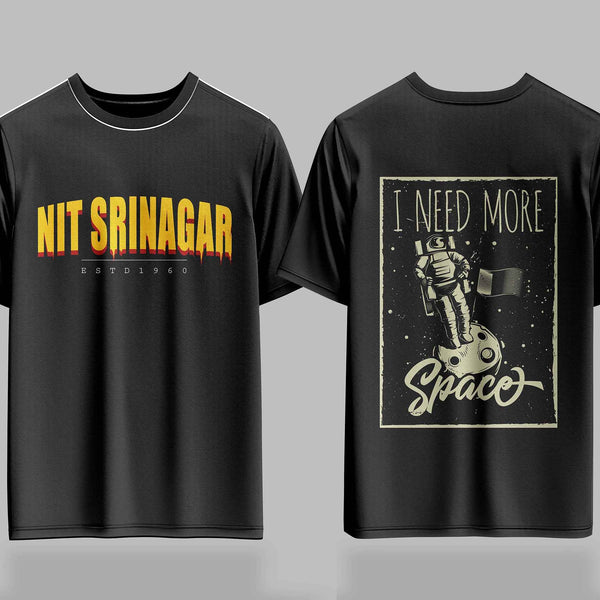 NIT Srinagar Gravity Drop -  240GSM Oversized Tee