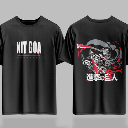 NIT Goa AOT Bloodline Drop – 240GSM  Oversized Tee
