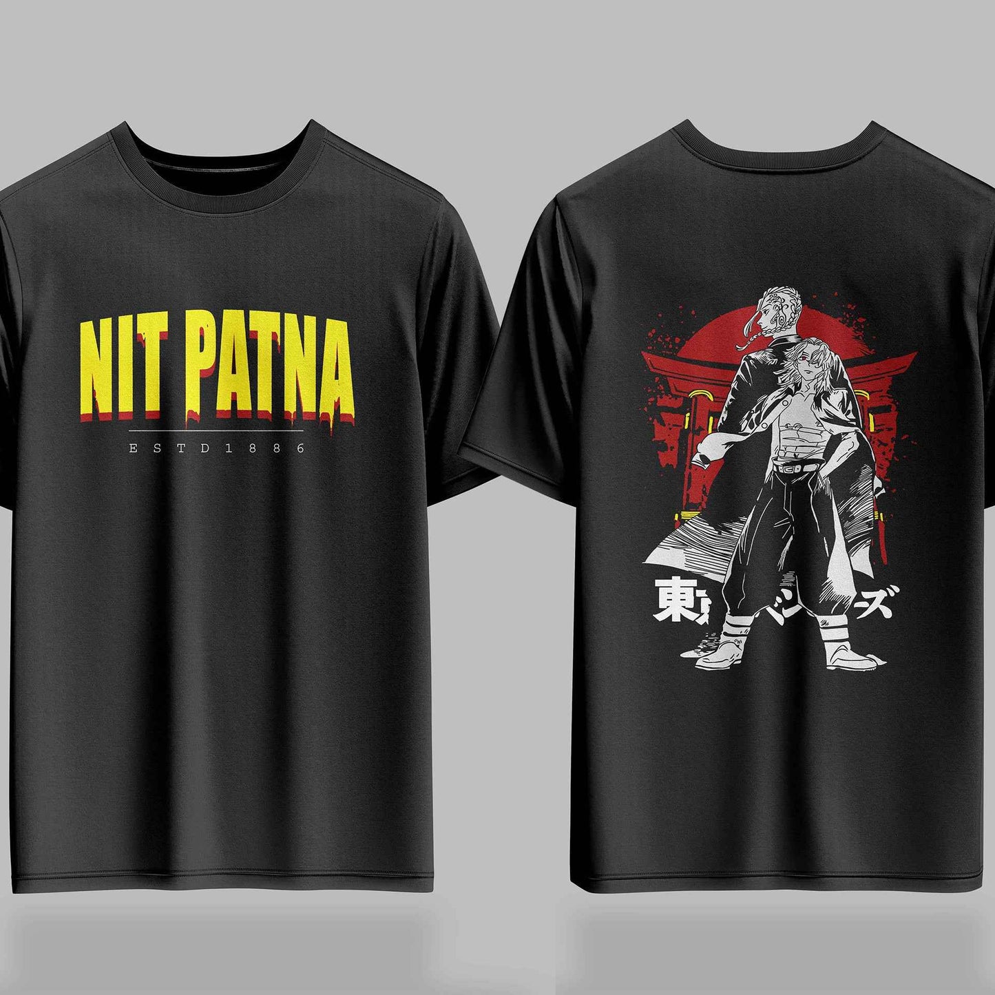 NIT Patna Bōsōzoku Drop – 240GSM Oversized Tee
