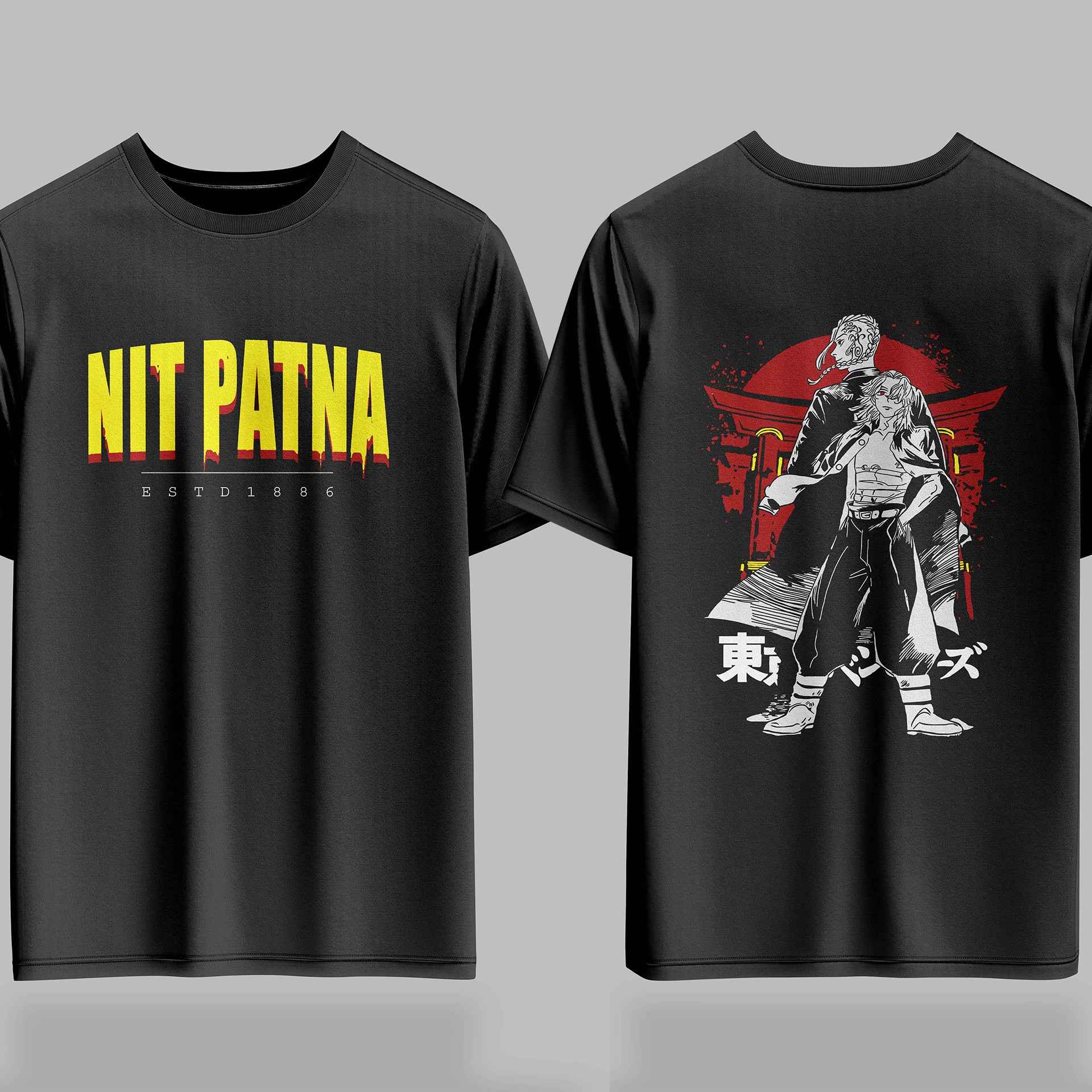 NIT Patna Bōsōzoku Drop – 240GSM Oversized Tee