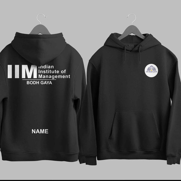 The IIM Bodh Gaya Minimalist Hoodie - 320GSM