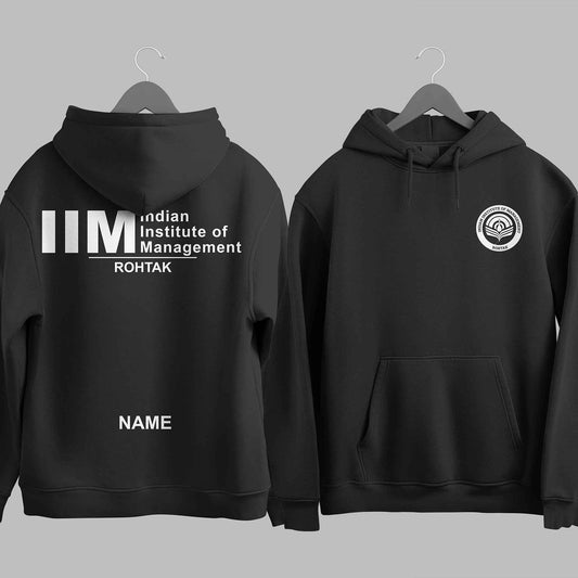 The IIM Rohtak Minimalist Hoodie - 320GSM