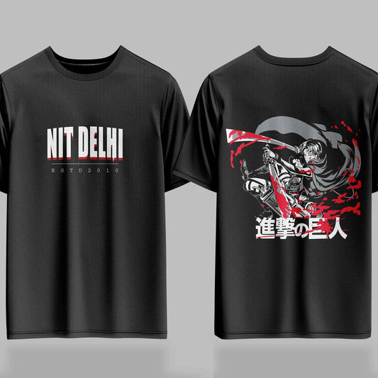 NIT Delhi AOT Bloodline Drop – 240GSM  Oversized Tee