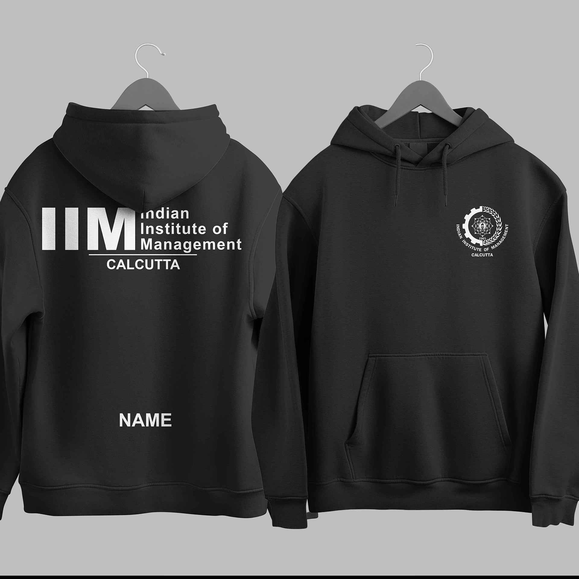 The IIM Calcutta Minimalist Hoodie - 320GSM