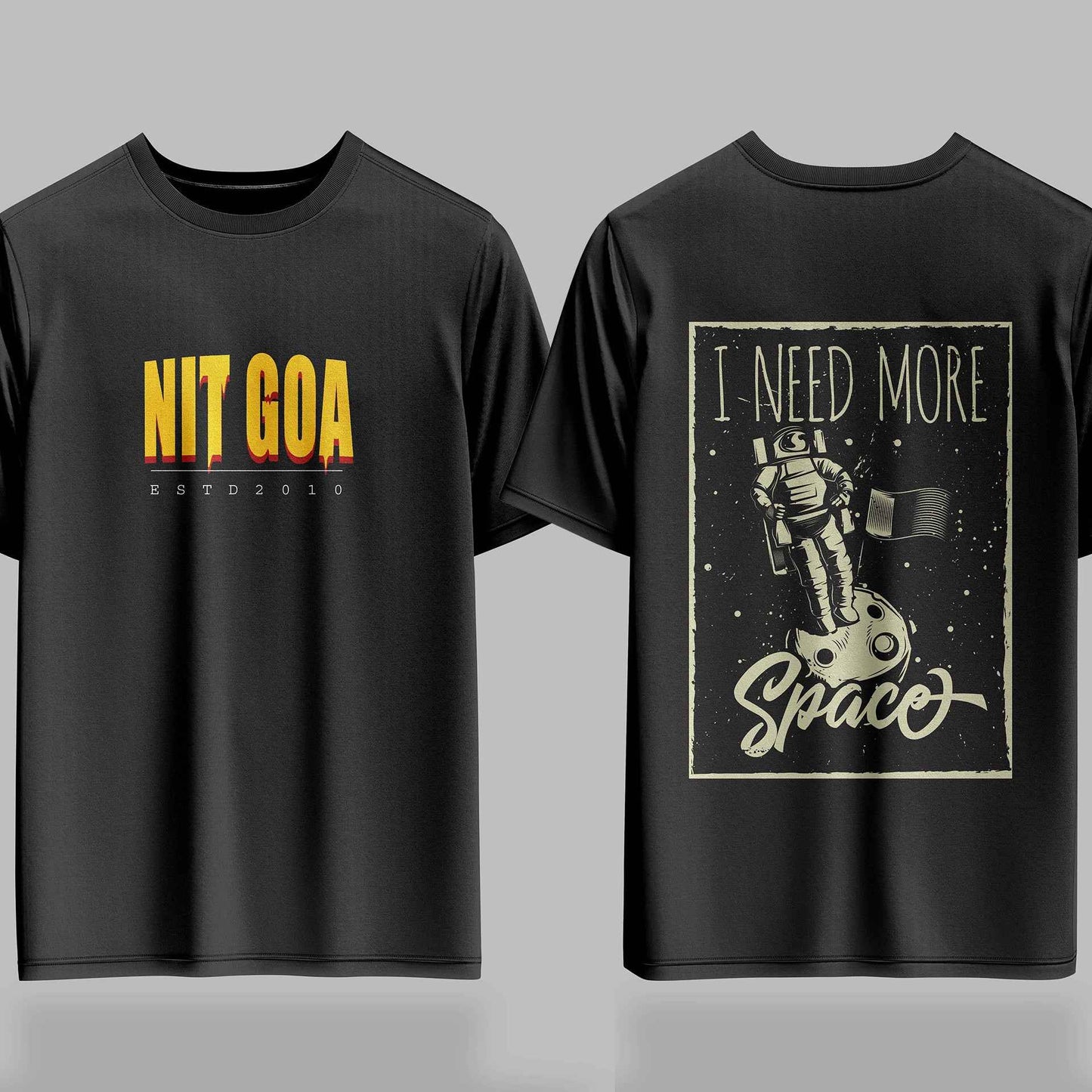 NIT Goa Gravity Drop -  240GSM Oversized Tee
