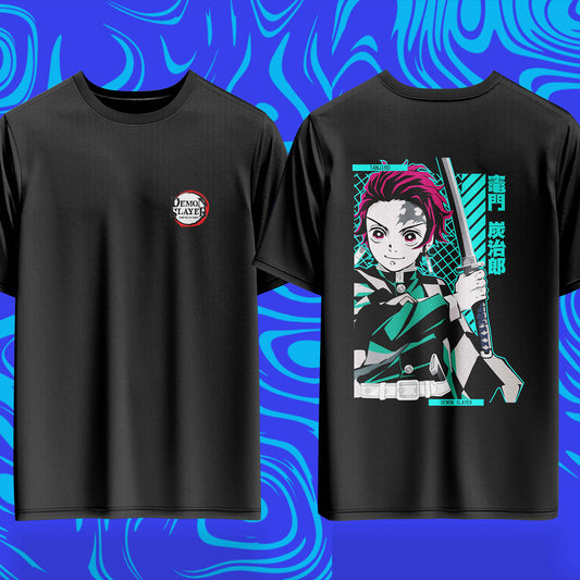 Focused Resolve Tanjiro Oversized Tee - 240GSM Archive