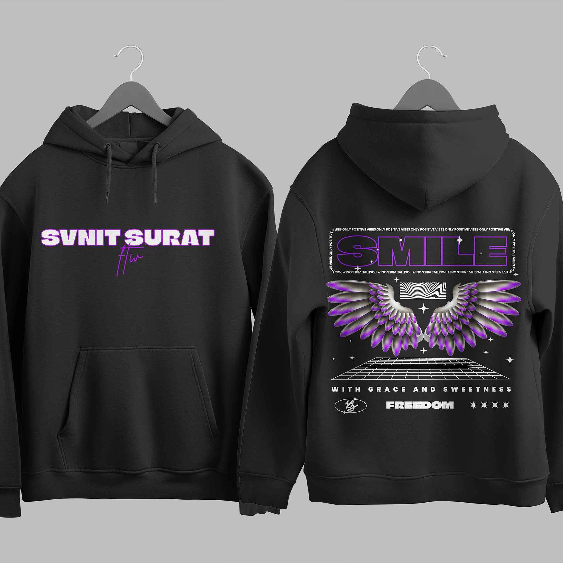 The SVNIT Surat Ascend Hoodie – 320GSM Premium Hoodie | KS Verse