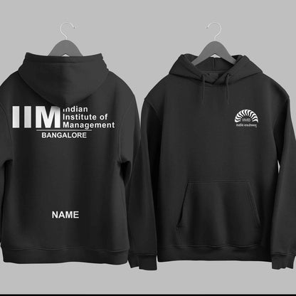 The IIM Bangalore Minimalist Hoodie - 320GSM