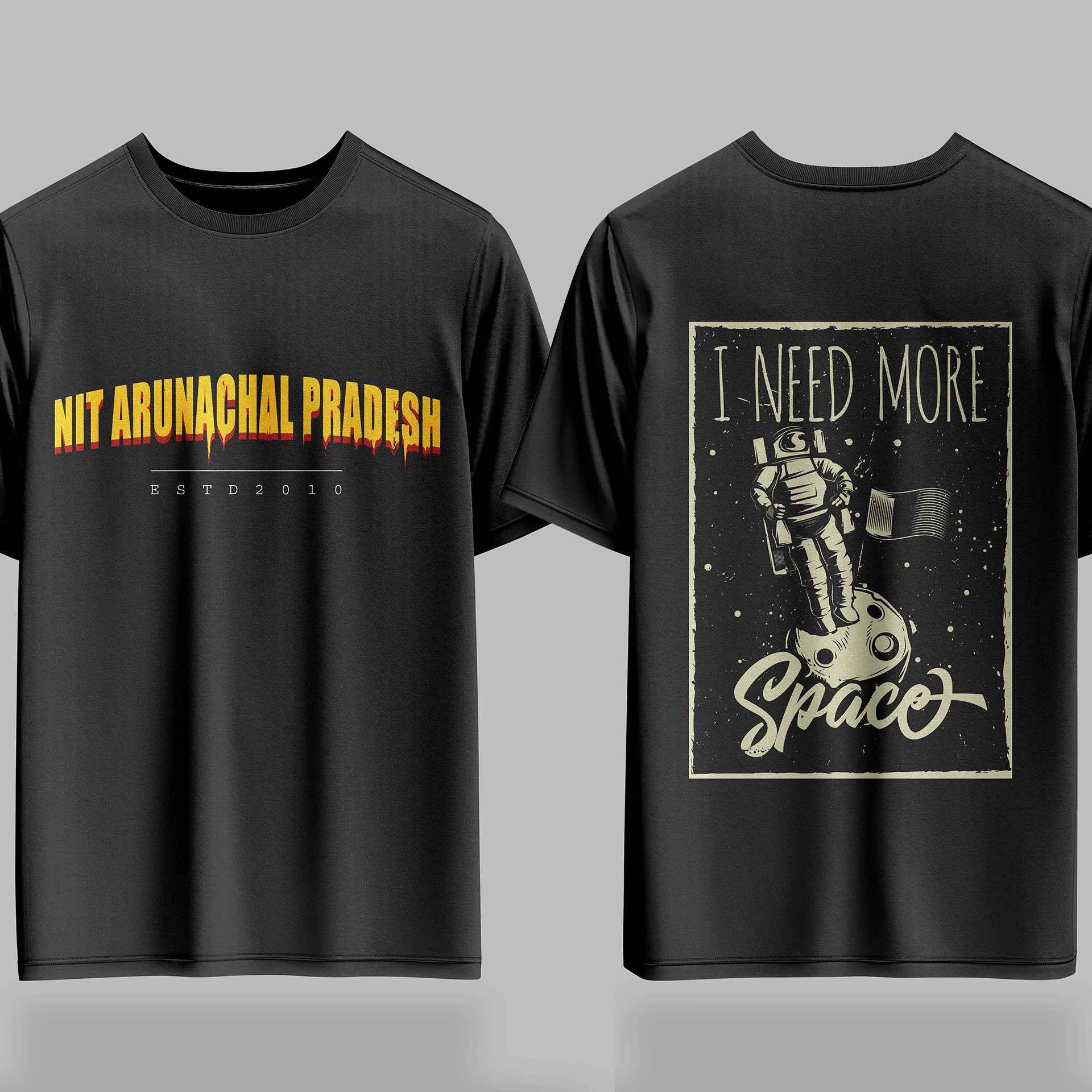 NIT Arunachal pradesh Gravity Drop -  240GSM Oversized Tee