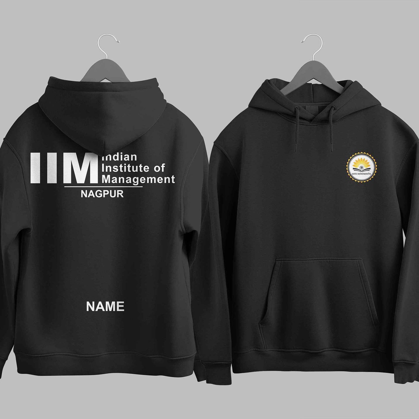 The IIM Nagpur Minimalist Hoodie - 320GSM