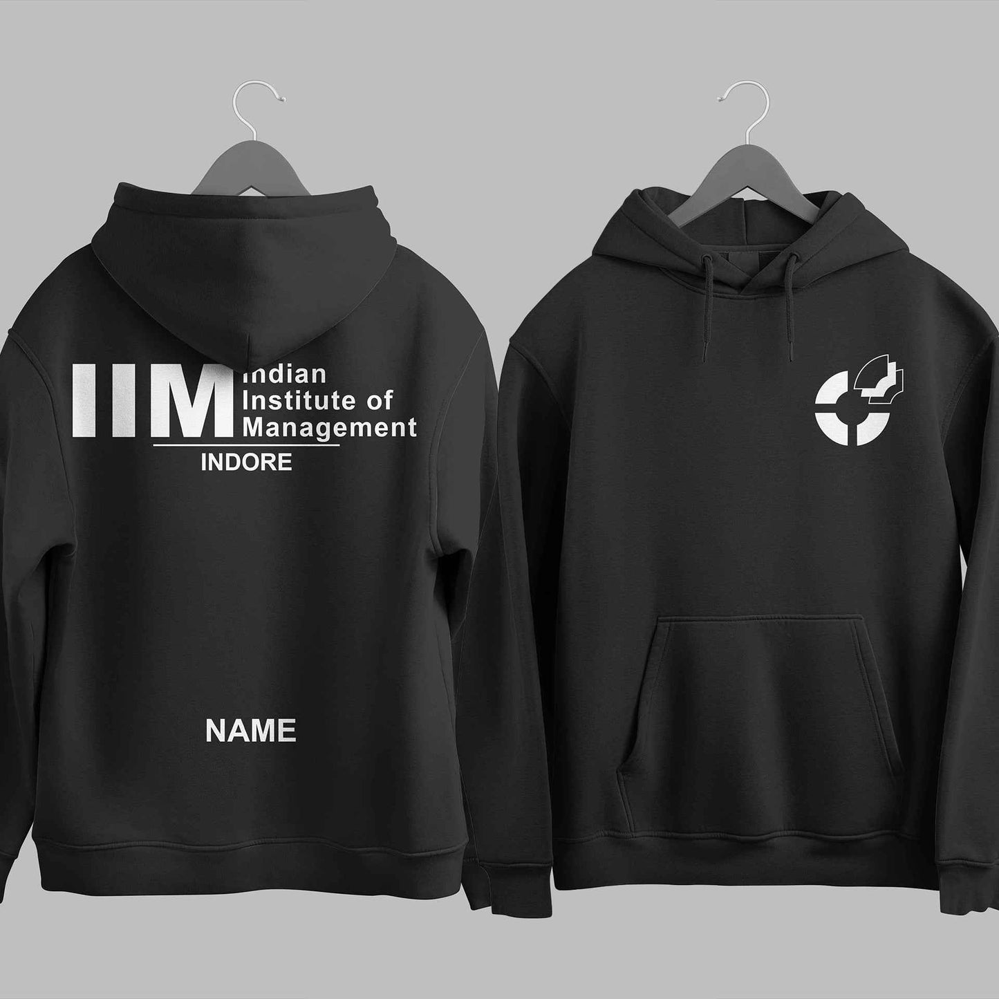 The IIM Indore Minimalist Hoodie - 320GSM