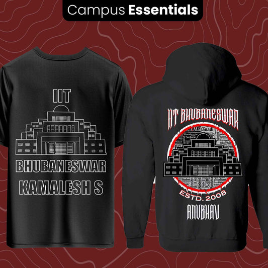IIT Bhubaneswar Essentials : Oversize Tee and Jacket