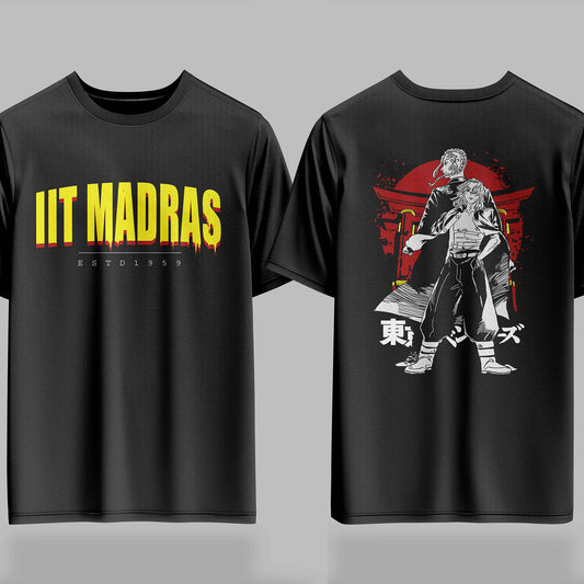 IIT Madras Bōsōzoku Drop – 240GSM Oversized Tee