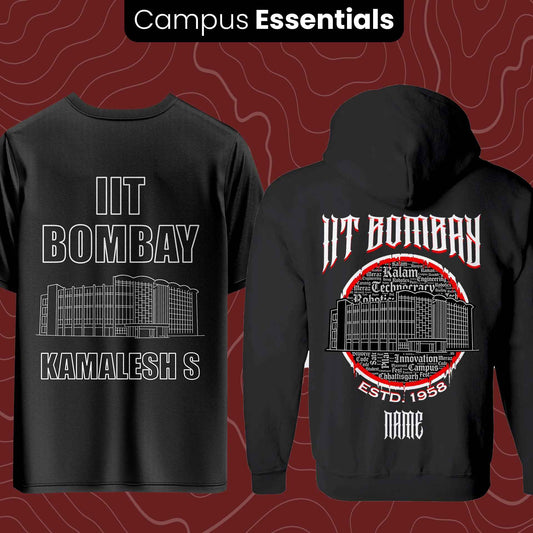 IIT Bombay Essentials : Oversize Tee and Jacket