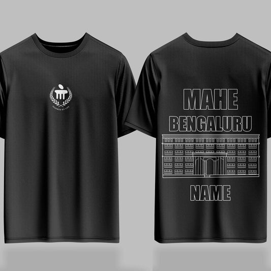 MAHE Bengaluru Signature Drop (Print Your Name)– 240GSM Oversized Tee