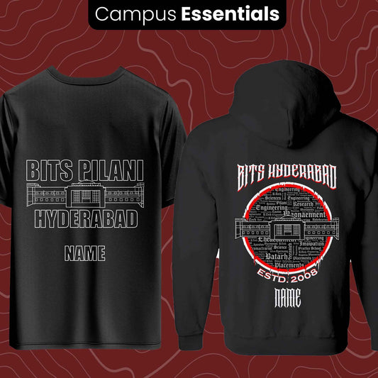 BITS Hyderabad Essentials : Oversize Tee and Jacket