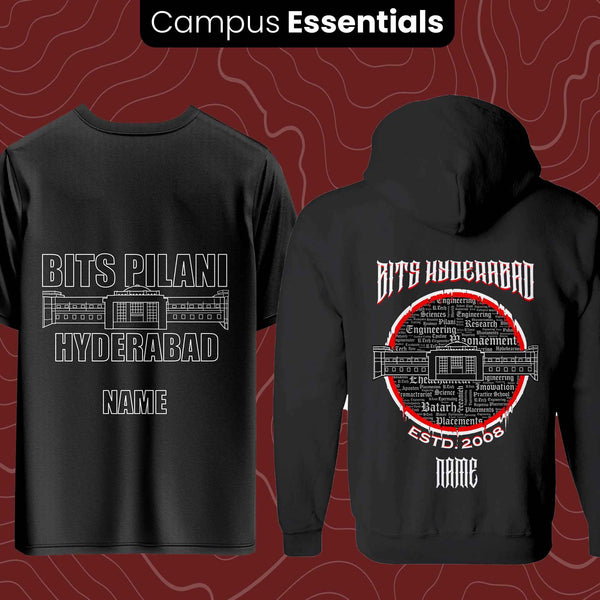 BITS Hyderabad Essentials : Oversize Tee and Jacket