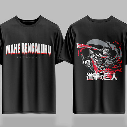 MAHE Bengaluru AOT Bloodline Drop – 240GSM  Oversized Tee