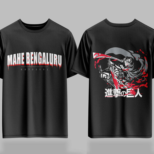 MAHE Bengaluru AOT Bloodline Drop – 240GSM  Oversized Tee