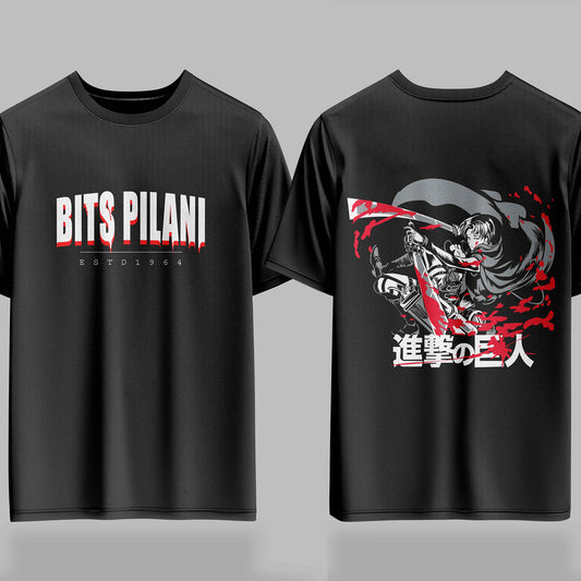 BITS Pilani AOT Bloodline Drop – 240GSM  Oversized Tee