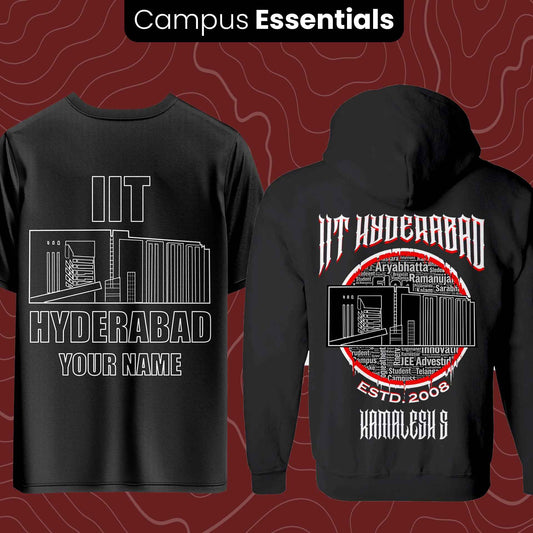 IIT Hyderabad Essentials : Oversize Tee and Jacket