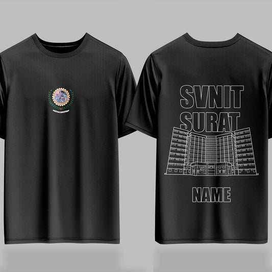SVNIT Surat Signature Drop (Print Your Name)– 240GSM Oversized Tee