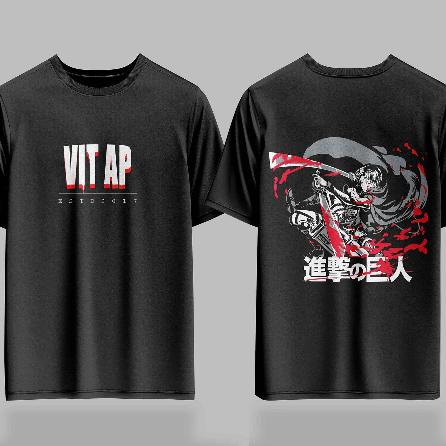 VIT AP AOT Bloodline Drop – 240GSM  Oversized Tee
