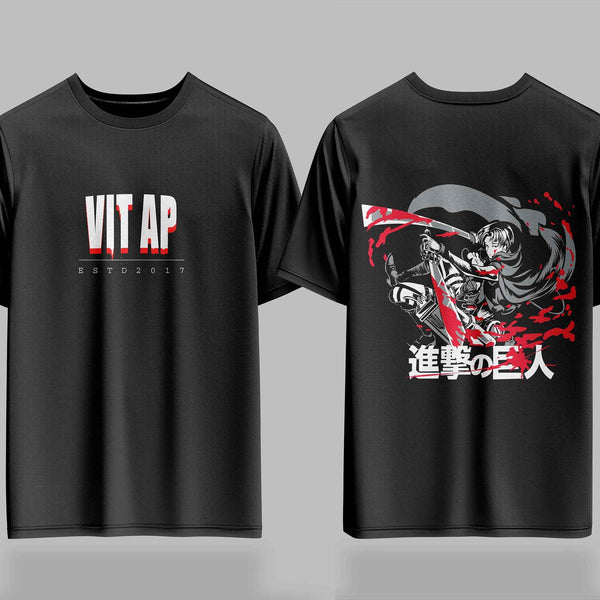 VIT AP AOT Bloodline Drop – 240GSM  Oversized Tee