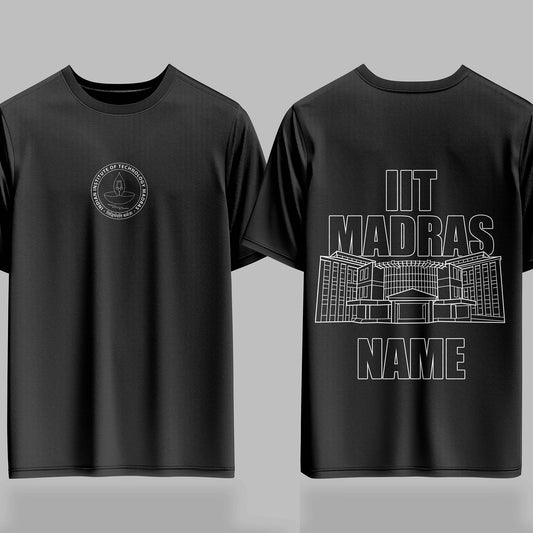 IIT Madras Signature Drop (Print Your Name)– 240GSM Oversized Tee