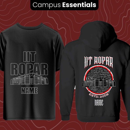 IIT Ropar Essentials : Oversize Tee and Jacket